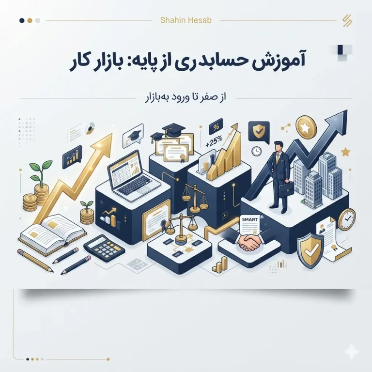 آموزش حسابداری از پایه: از صفر تا ورود به بازار کار
