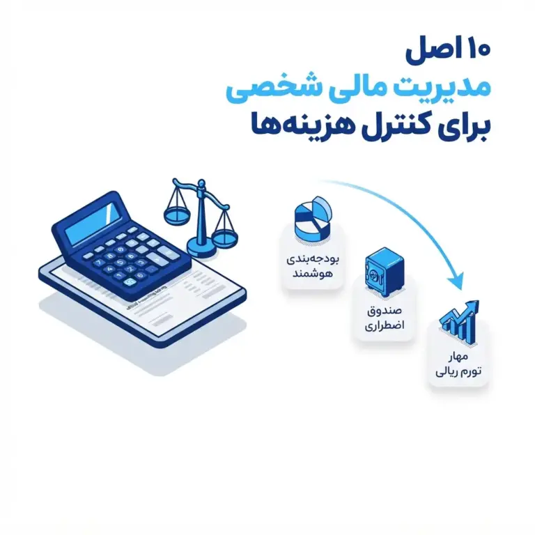 مدیریت مالی شخصی ؛ ۱۰ اصل برای کنترل هزینه‌ها