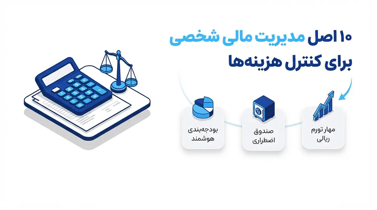 مدیریت مالی شخصی ؛ ۱۰ اصل برای کنترل هزینه‌ها