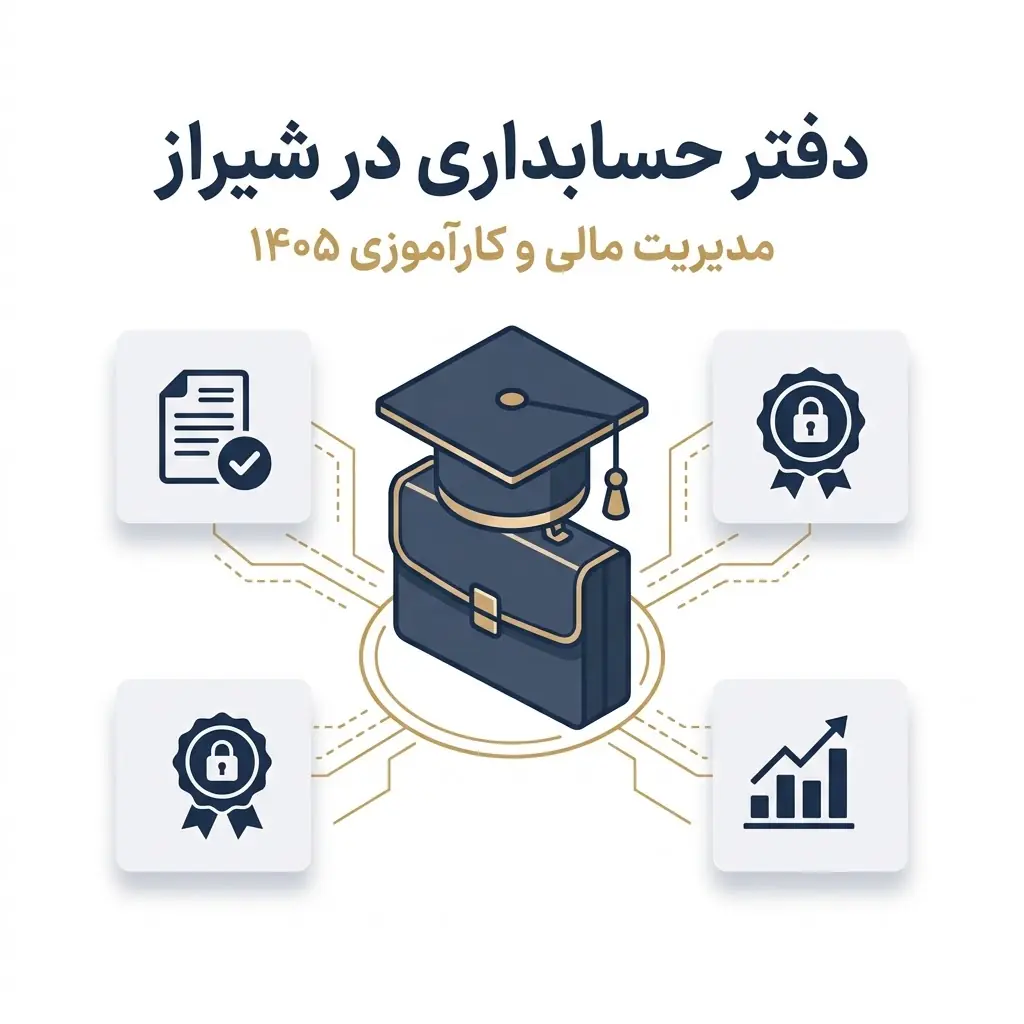 دفتر حسابداری در شیراز برای رسیدگی به امور مالی و مالیاتی کسب‌وکارها